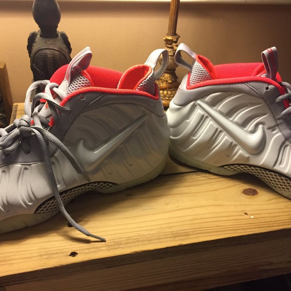 COPY - Rare Sz 18 Nike Pro Platinum foamposite 616750003